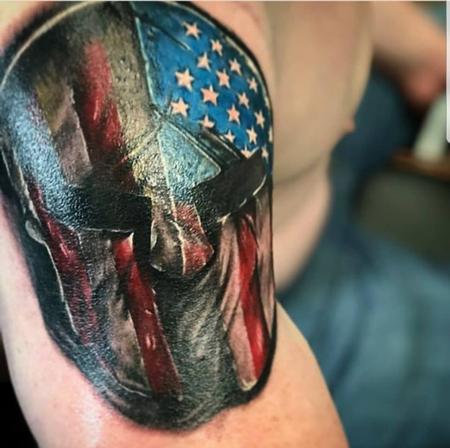Tattoos - Spartan//America - 135079
